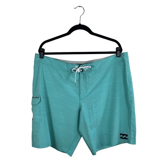 Billabong Other - Billabong Men's Teal Stretch Hybrid Board Shorts 40” Waist